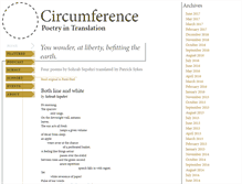 Tablet Screenshot of circumferencemag.org